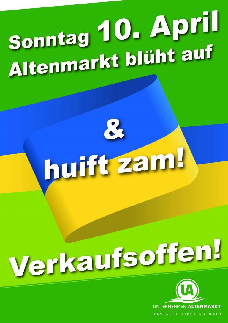 Spendenaktion: Altenmarkt blüht auf & huift zam