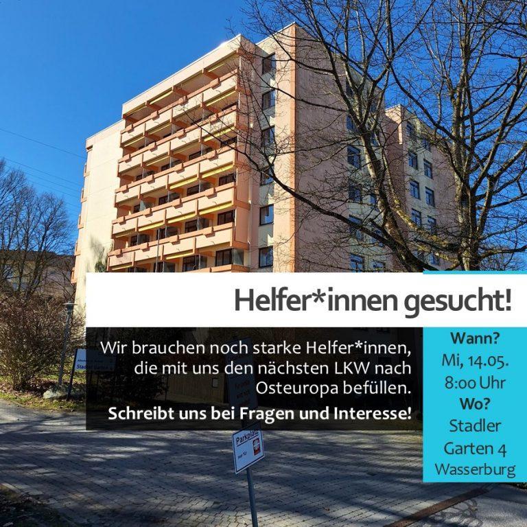 Der nächste Hilfstransport nach Osteuropa steht bevor