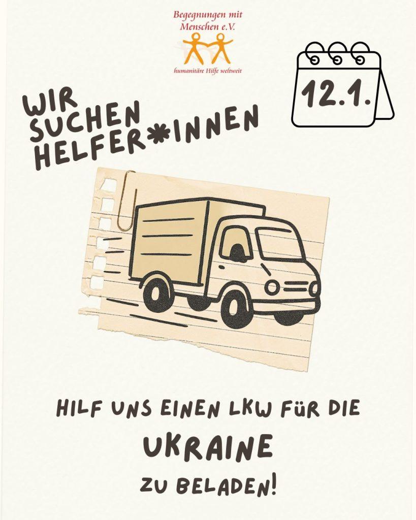 Helfer*innen gesucht!